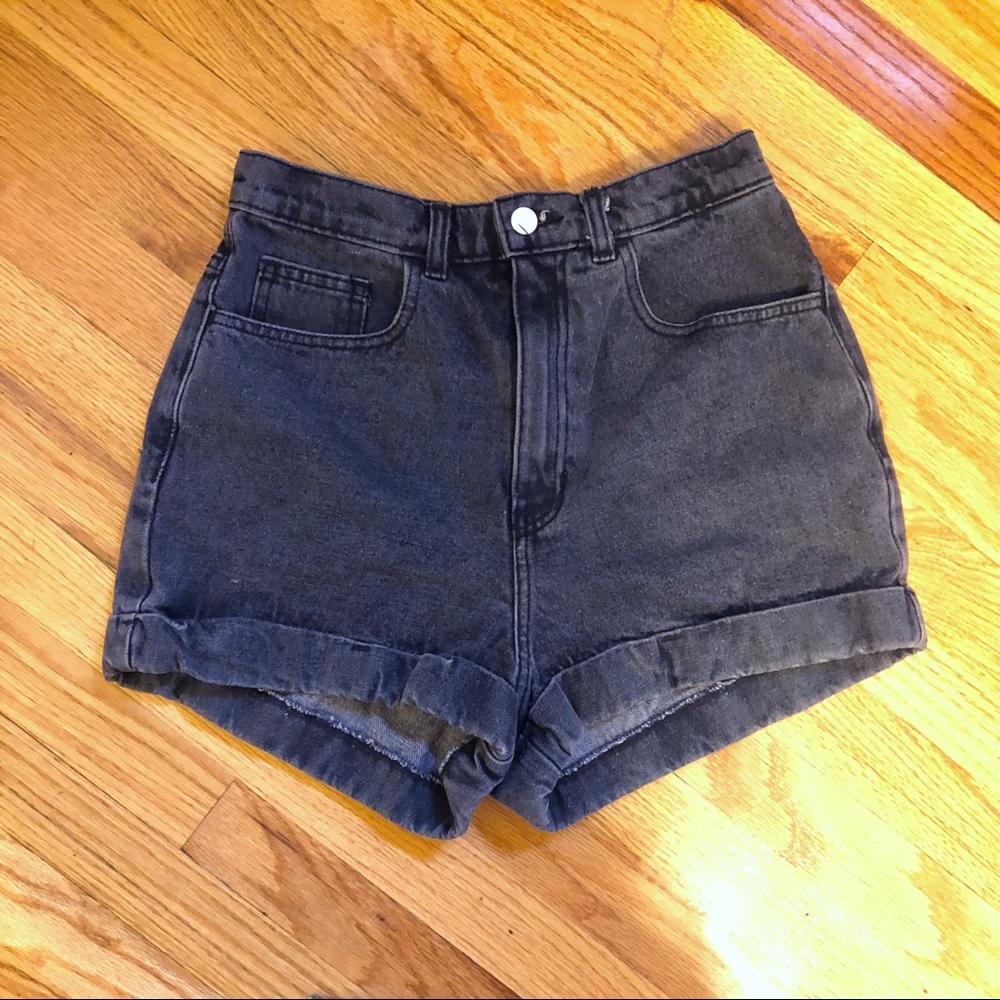 American Apparel High Waisted Shorts
